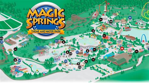 Magic springs map